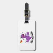 火素晴らし球恐竜流星群 ラゲッジタグ (正面縦)