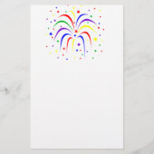 火花が出た 便箋 (正面)