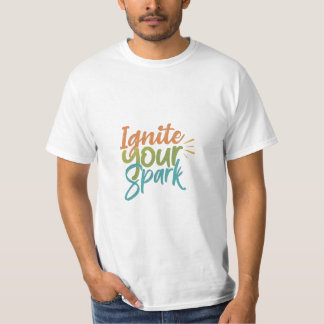 火花に火を付ける Tシャツ