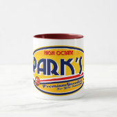 「火花」のガソリンマグのロゴ マグカップ (中央)