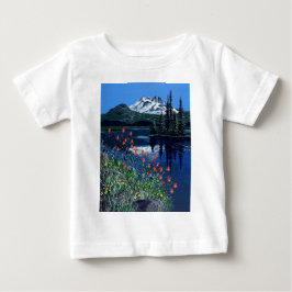 火花 ベビーTシャツ