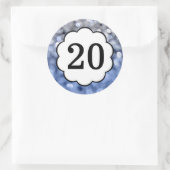 火花 – 第20回丸シール ラウンドシール (バッグ)