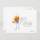 火葉書 ポストカード (正面/裏面)