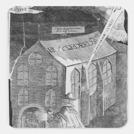 火薬入り陰謀1605 スクエアシール (正面)