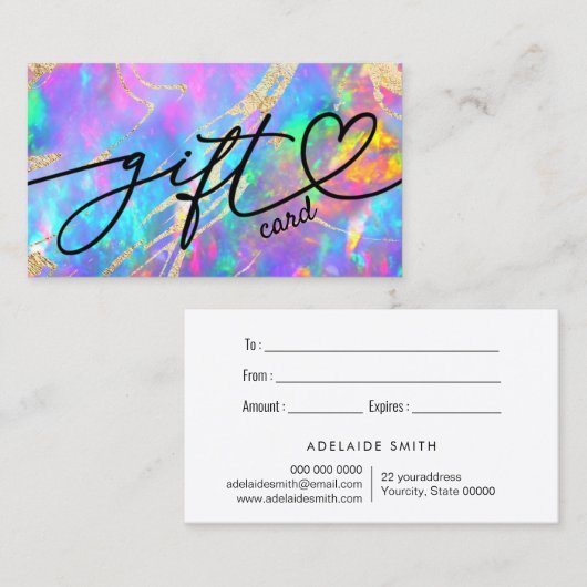 火薬品券 名刺 (正面/裏面)