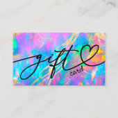 火薬品券 名刺 (正面)