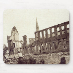 火薬庫、Ypres、1915年6月の近くの台なし マウスパッド