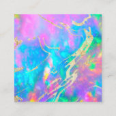 火薬感謝してい割引カード スクエア名刺 (裏面)