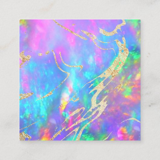 火薬感謝してい割引カード スクエア名刺 (裏面)