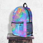 火薬 プリントバックパック<br><div class="desc">オパールインスパイアバックパック</div>
