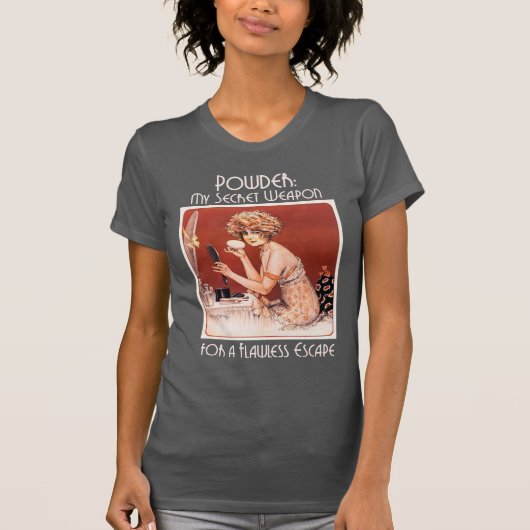 火薬: My Secret Weapon Woman's T-shirt Tシャツ (正面)