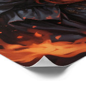 火要素ガールポスター ポスター (角)