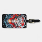 火赤火炎神話龍頭 ラゲッジタグ (正面横)