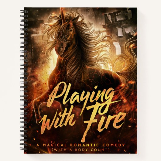 火遊付き：ジャーナル ノートブック (正面)