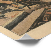 火鉢のパリスのまわりにの冬 ポスター (角)