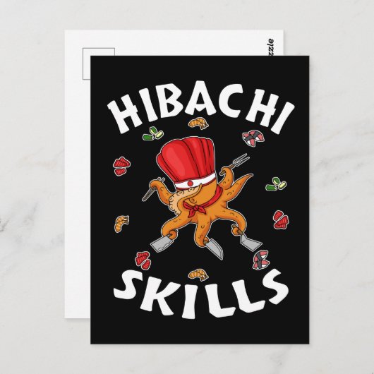 火鉢ギフト火鉢の目利き火鉢シェフ ポストカード (正面/裏面)