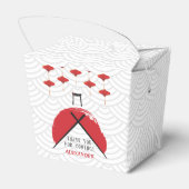 火鉢テーマバースデーパーティープライベートシェフ日本の フェイバーボックス (裏面サイド)