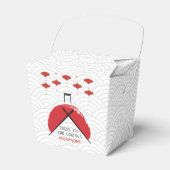 火鉢テーマバースデーパーティープライベートシェフ日本の フェイバーボックス (正面サイド)