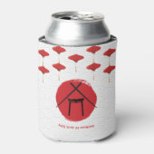 火鉢テーマバースデーパーティープライベートシェフ日本の 缶クーラー (缶正面)