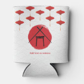 火鉢テーマバースデーパーティープライベートシェフ日本の 缶クーラー (正面)