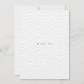 火鉢バースデーパーティー風鈴ふ日本のりん サンキューカード (裏面)