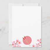 火鉢日本のディナー誕生会 サンキューカード (裏面)