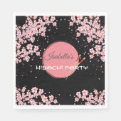 火鉢日本のディナー誕生会 スタンダードランチョンナプキン (正面)