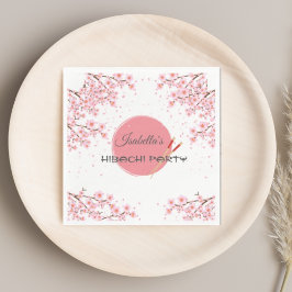 火鉢日本のディナー誕生会 スタンダードランチョンナプキン