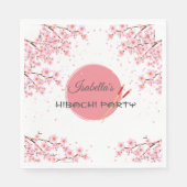 火鉢日本のディナー誕生会 スタンダードランチョンナプキン (正面)