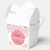 火鉢日本のディナー誕生日パーティーが出る フェイバーボックス (オープン)