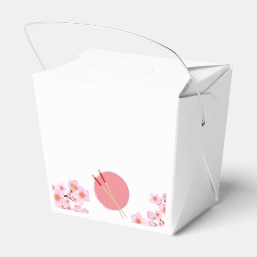 火鉢日本のディナー誕生日パーティーが出る フェイバーボックス (裏面サイド)