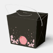 火鉢日本のディナー誕生日パーティーが出る フェイバーボックス (裏面サイド)