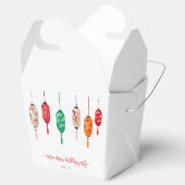 火鉢日本の灯篭シェフ誕生日パーティー フェイバーボックス (オープン)