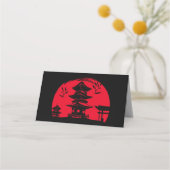 火鉢誕生日ディナー座席表 プレイスカード (裏面)