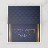 火鉢誕生日ディナー座席表 プレイスカード (外部開封)