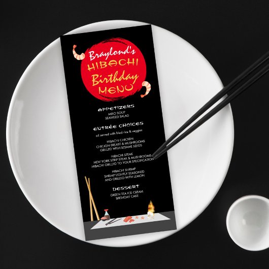 火鉢誕生日ディナー火鉢パーティーメニュー メニュー