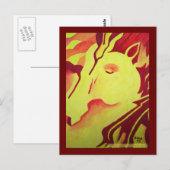 火馬はがき ポストカード (正面/裏面)