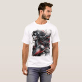 火髪の少女 Tシャツ (正面フル)