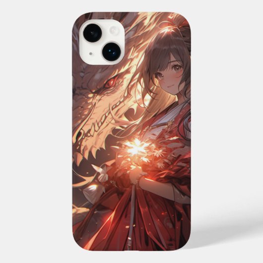 火龍の召喚 Case-Mate iPhoneケース (裏面)