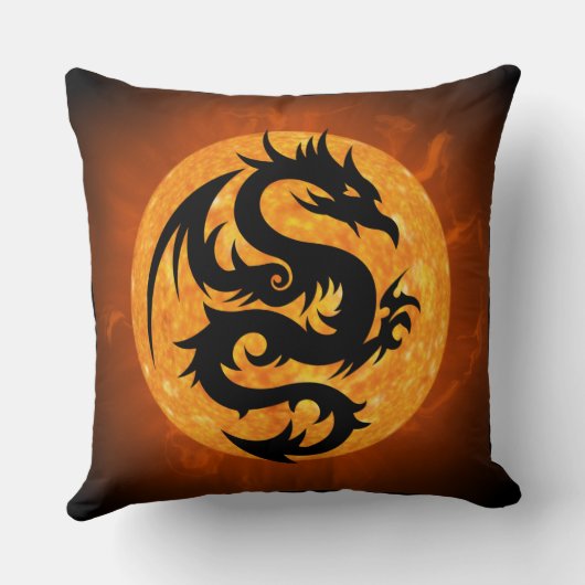 火龍枕 クッション (裏面)
