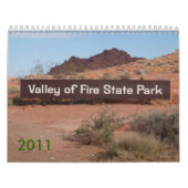 火2011年の谷 カレンダー (カバー)