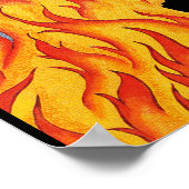 「火（エルテの後）」 ポスター (角)