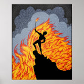 「火（エルテの後）」 ポスター (正面)