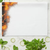 火! キッチンタオル (折り畳み)