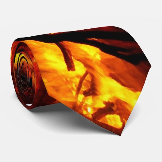 火 ネクタイ (ロール)