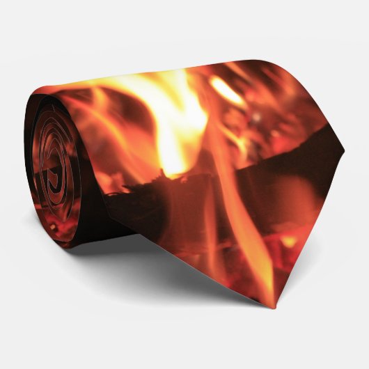 火 ネクタイ (ロール)