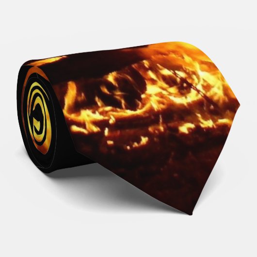 火 ネクタイ (ロール)