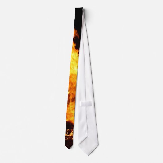 火 ネクタイ (裏面)