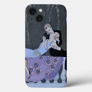 火、パウによる「フェテス・ガランテス」のイラストレーション iPhone 13ケース
