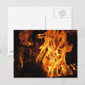 火 ポストカード (正面/裏面)